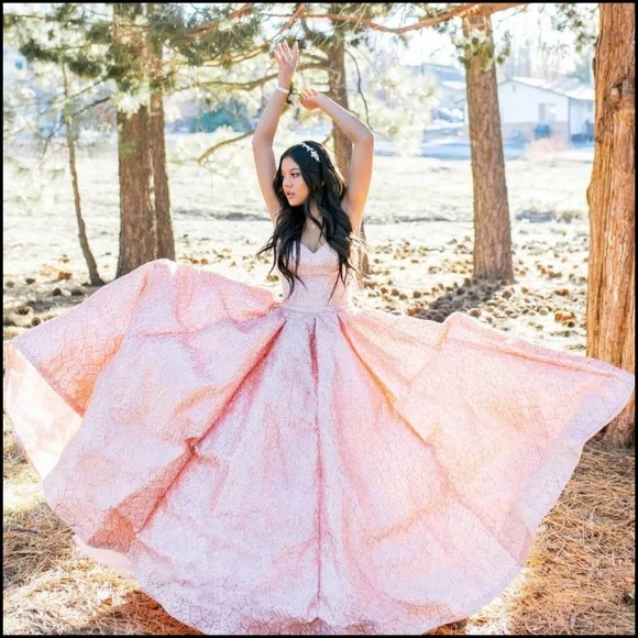 green emerald velvet dress MisShow Off-Shoulder Ball Gown 3D Floral Applique & Beaded Pink Tulle Quinceanera Dress for Princess Parties & Sweet 16 Celebrations